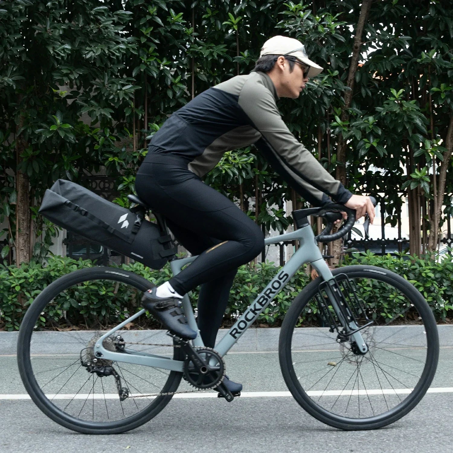 RideMate 100% Waterproof Bike Tail Bag 13L