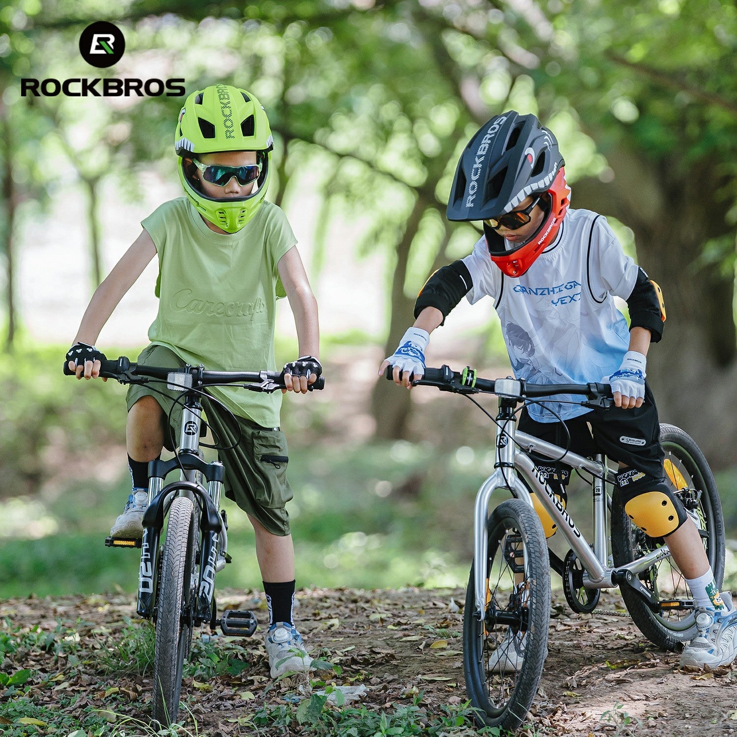 Kids Full-Face Bike Helmet Cartoon for Boys and Girls