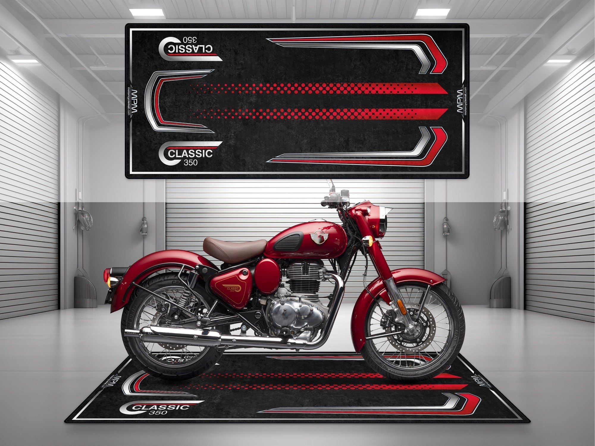 MPM Motorcycle Mat for Royal Enfield Classic 350 - MM4301