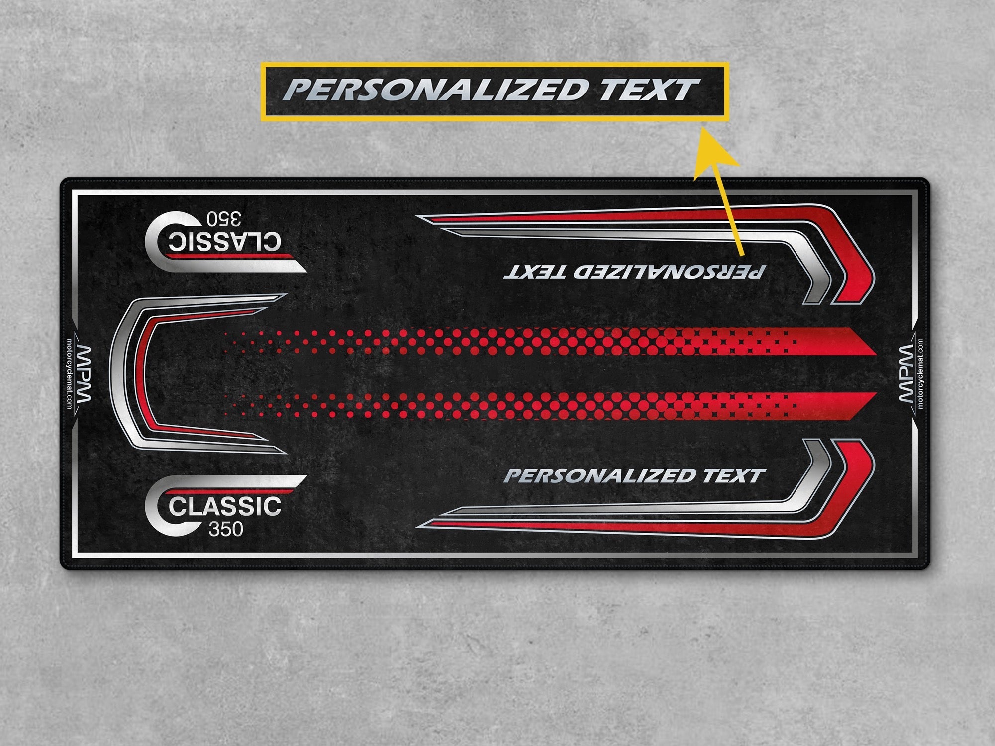 MPM Motorcycle Mat for Royal Enfield Classic 350 - MM4301