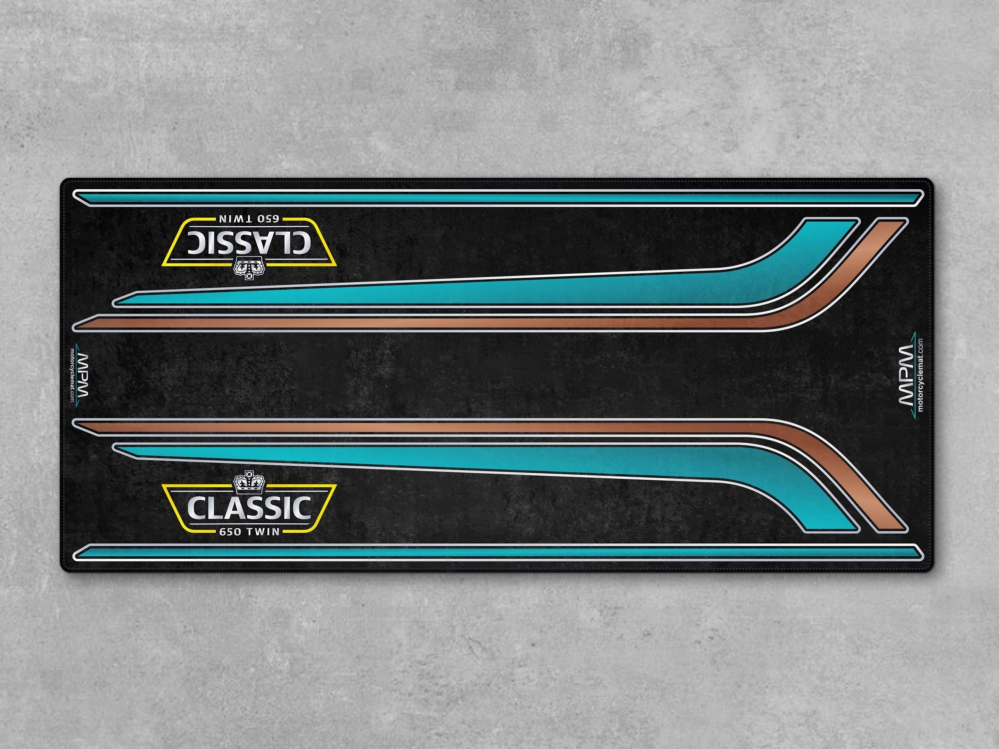 MPM Motorcycle Mat for Royal Enfield Classic 650 Twin - MM4307