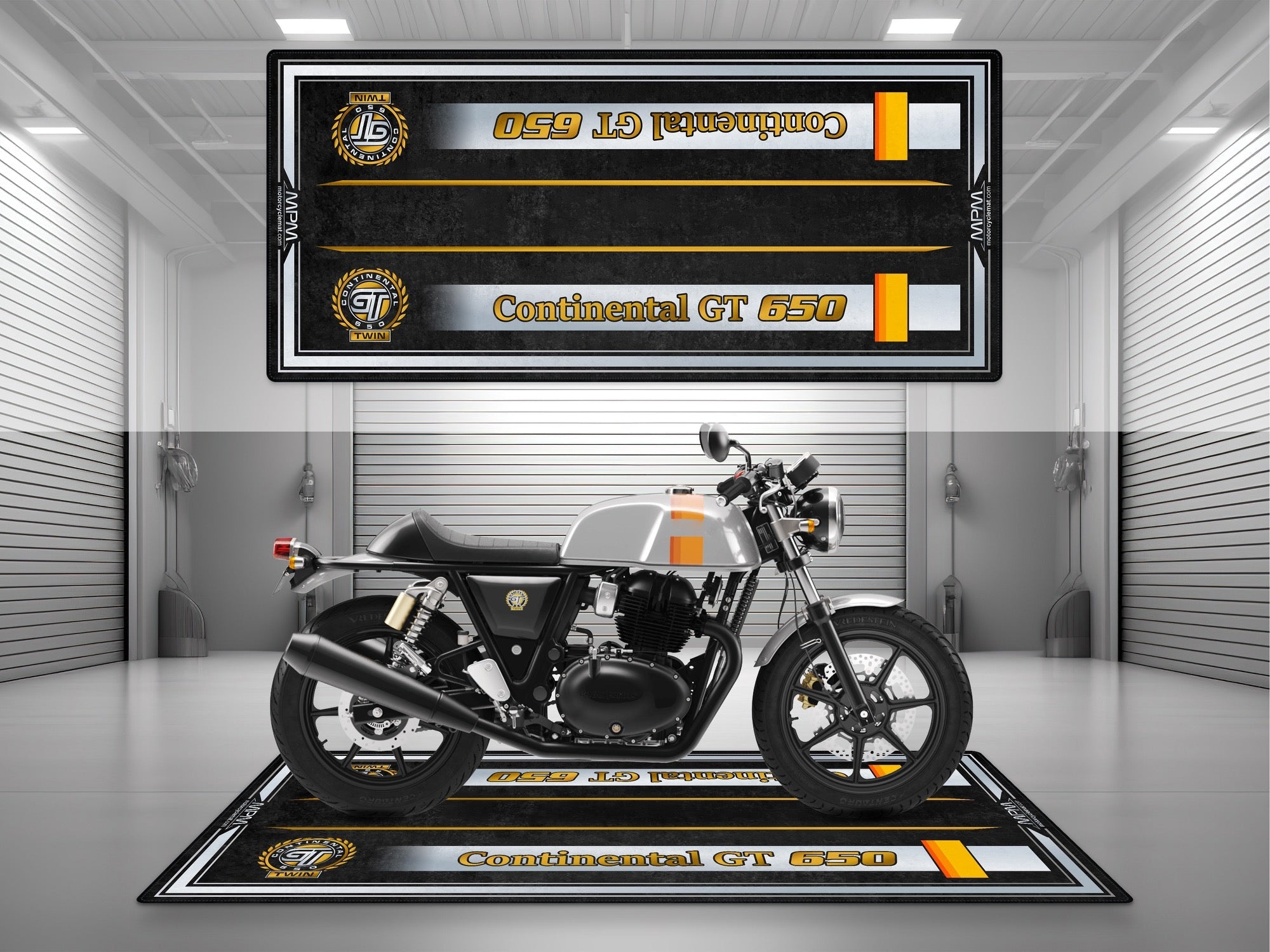 MPM Motorcycle Mat for Royal Enfield Continental GT 650 - MM4306