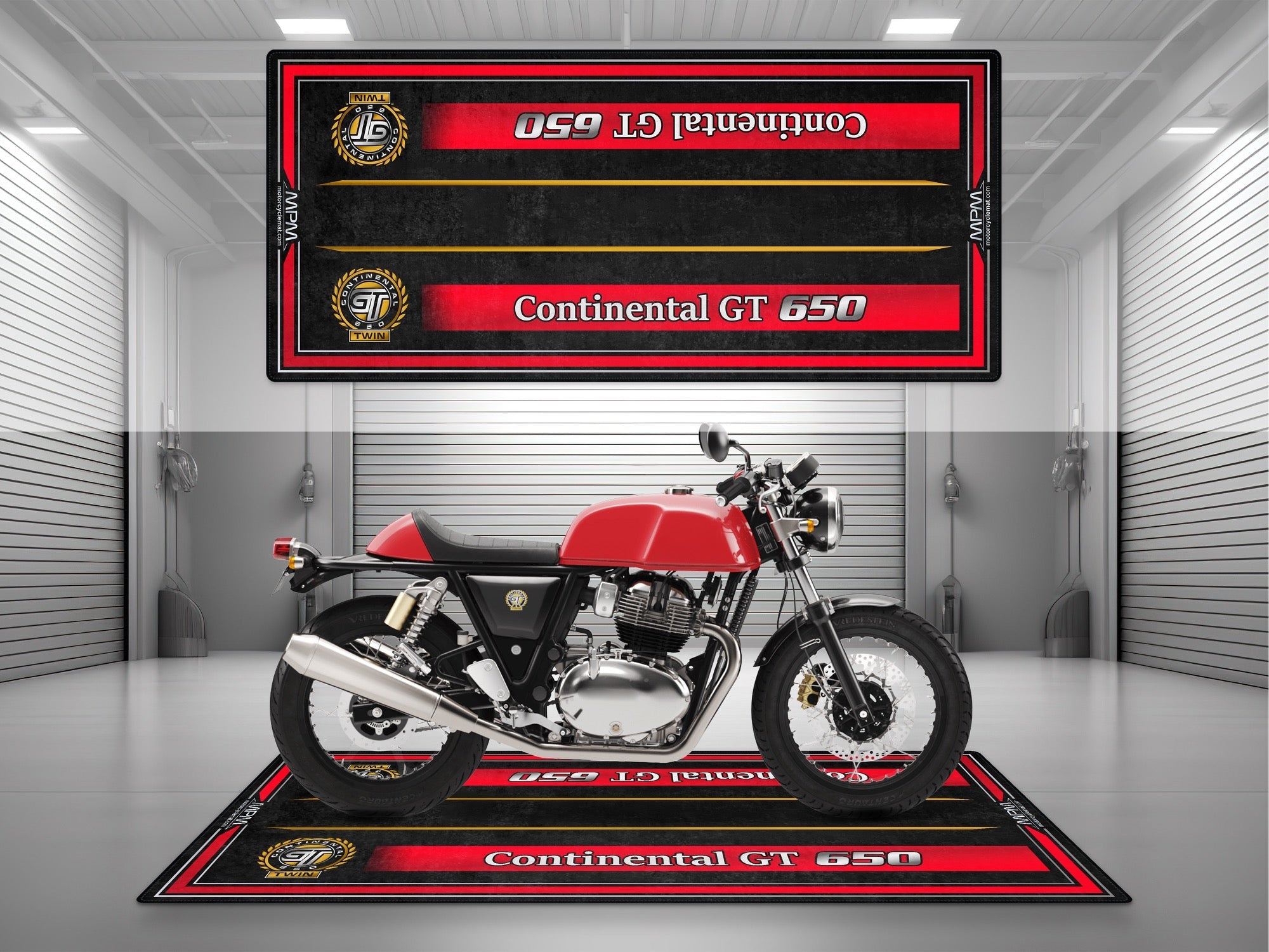 MPM Motorcycle Mat for Royal Enfield Continental GT 650 - MM4306