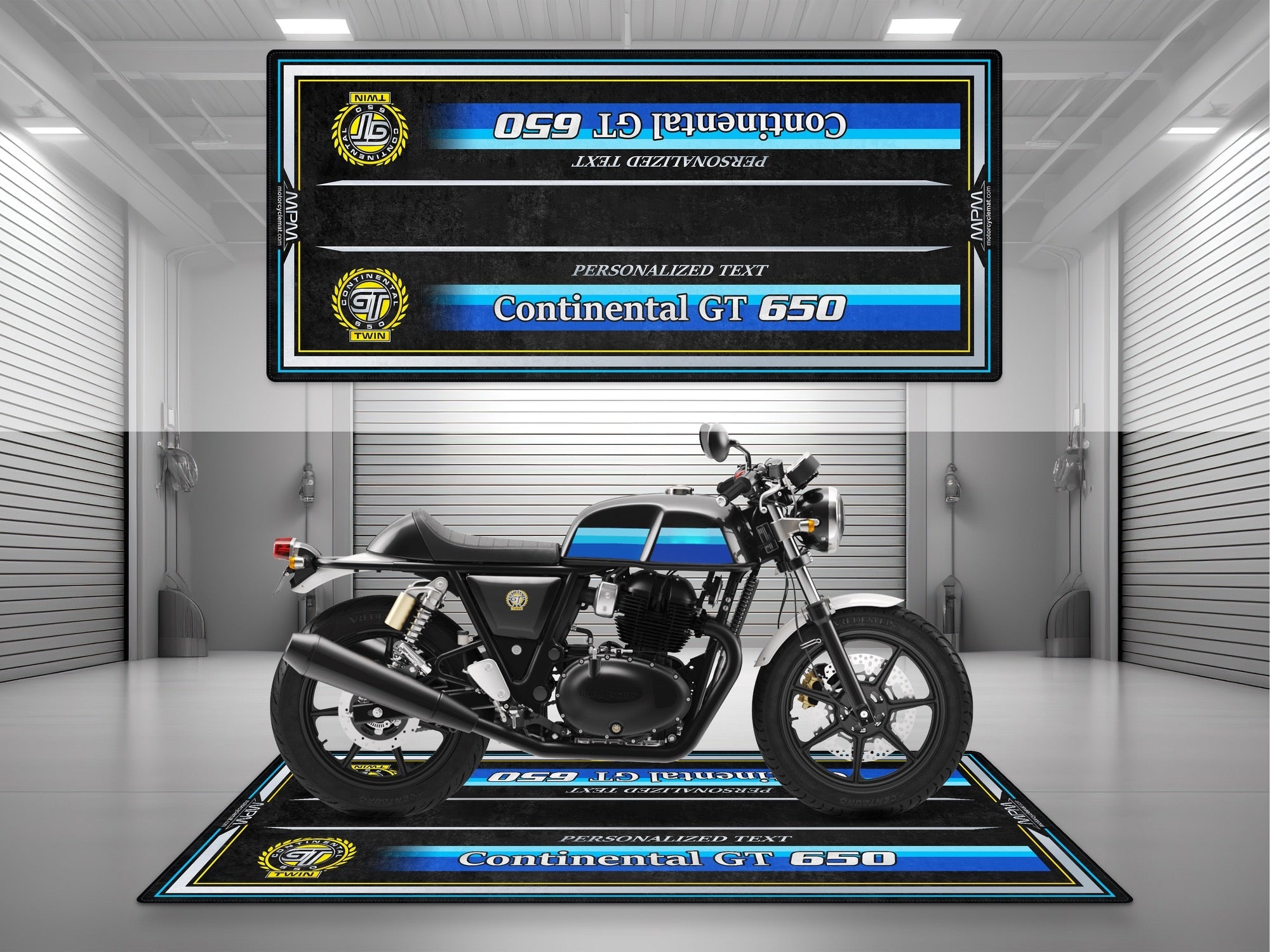 MPM Motorcycle Mat for Royal Enfield Continental GT 650 - MM4306