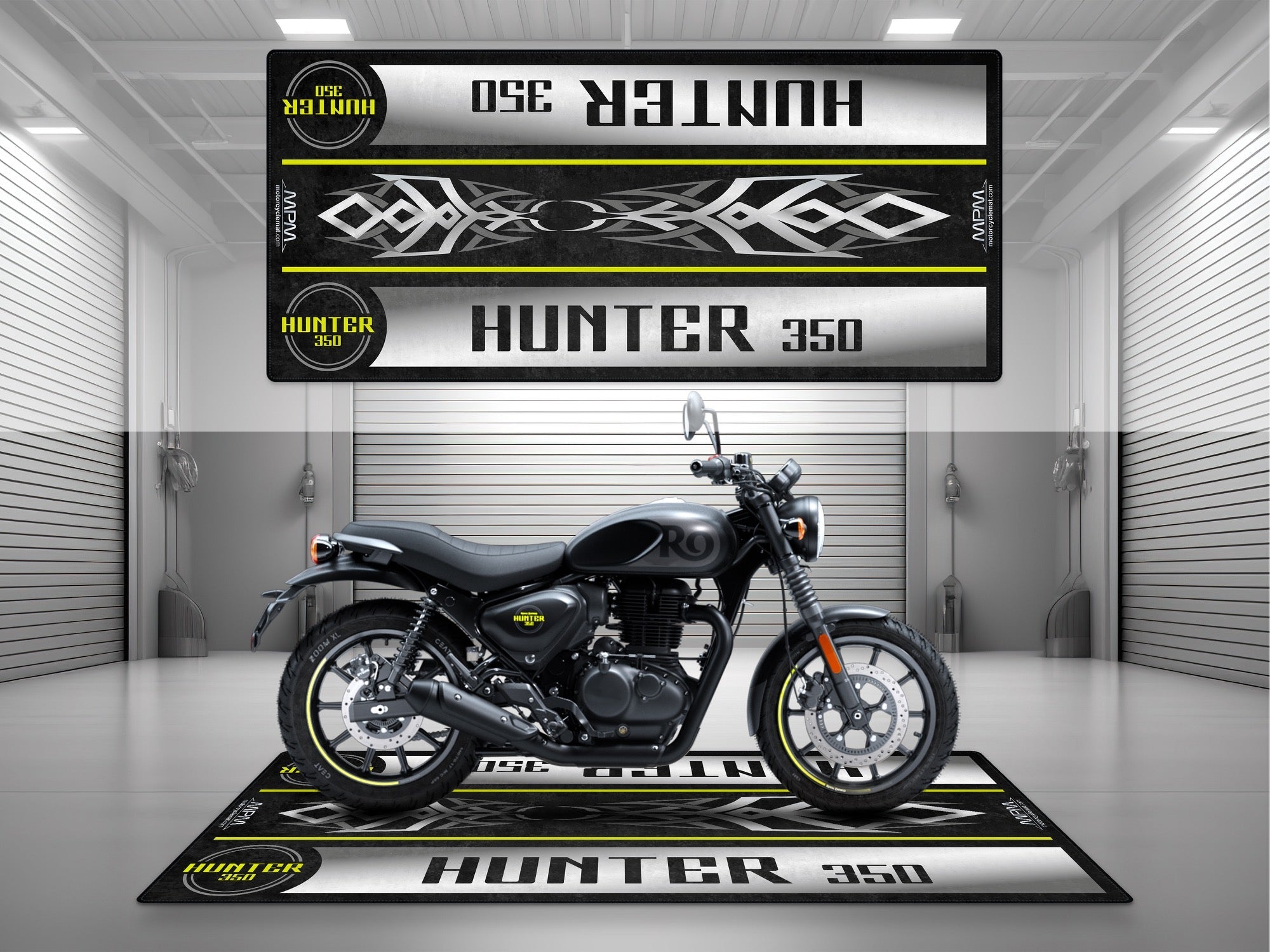 MPM Motorcycle Mat for Royal Enfield Hunter 350 - MM4303