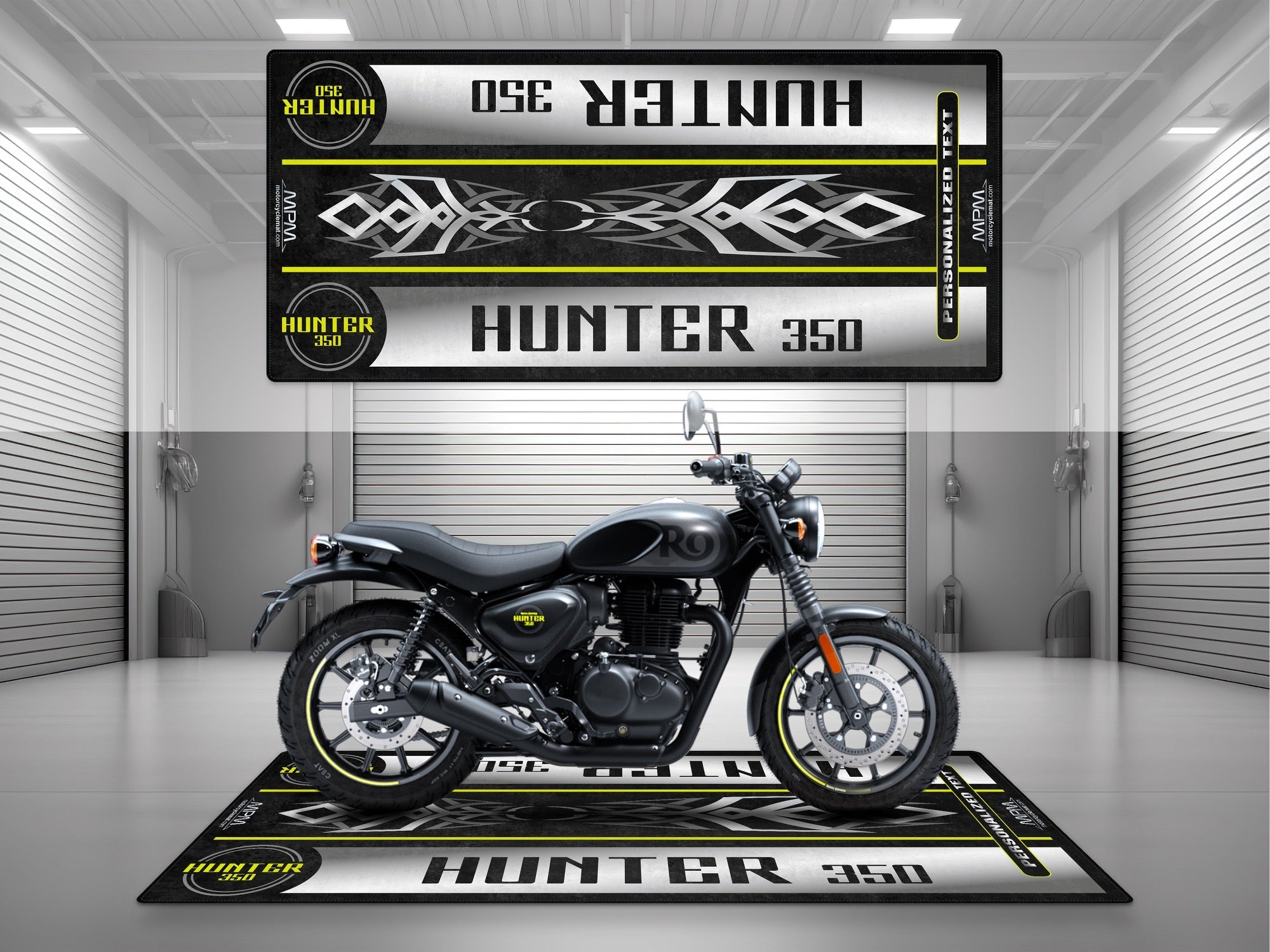 MPM Motorcycle Mat for Royal Enfield Hunter 350 - MM4303