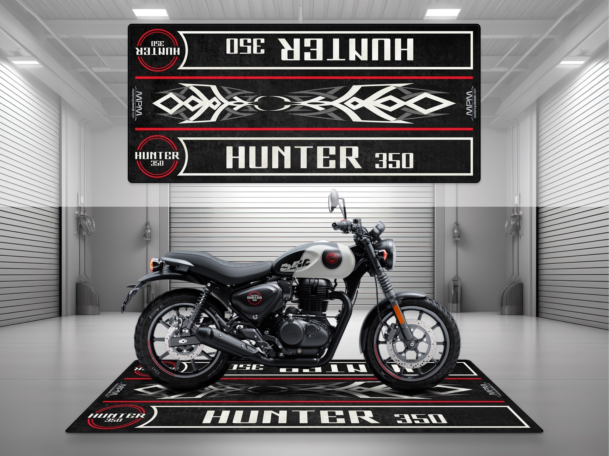 MPM Motorcycle Mat for Royal Enfield Hunter 350 - MM4303