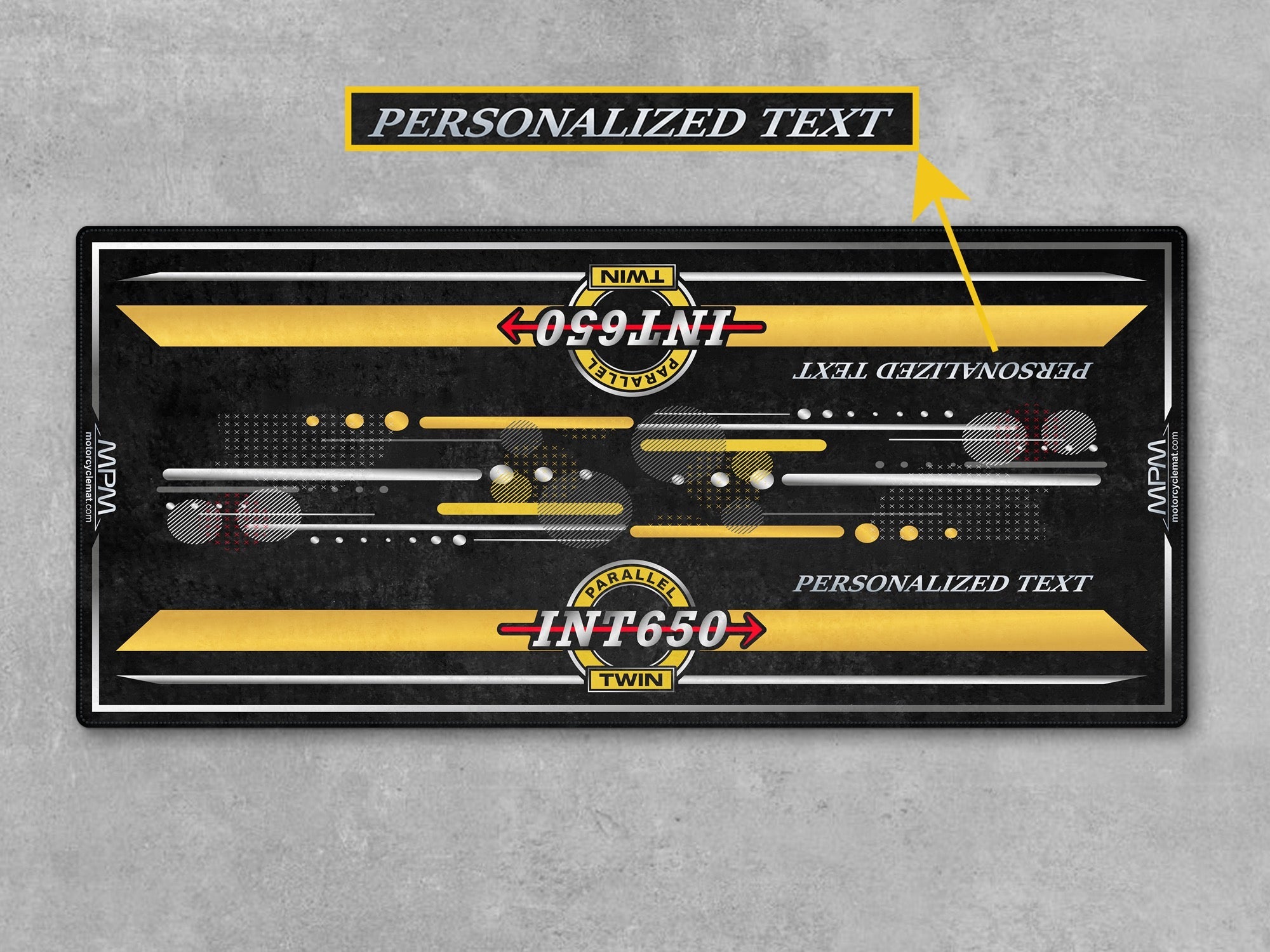MPM Motorcycle Mat for Royal Enfield INT 650 - MM4305