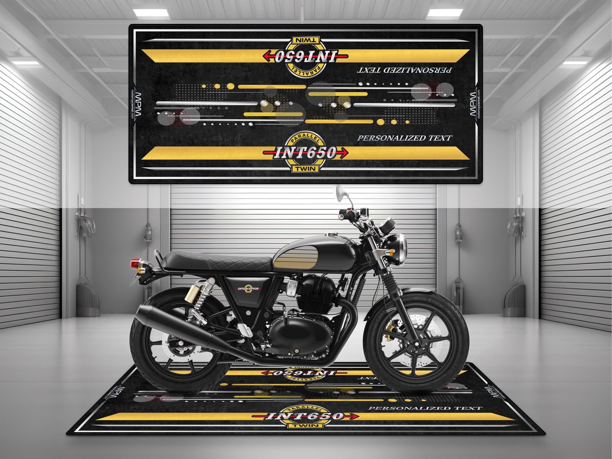MPM Motorcycle Mat for Royal Enfield INT 650 - MM4305