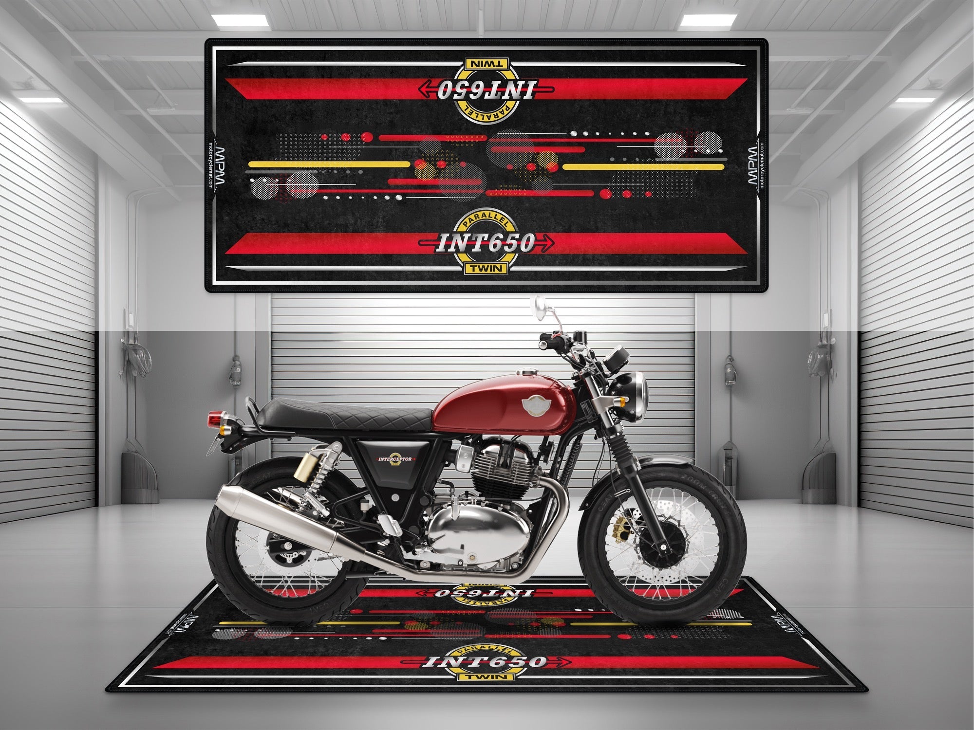 MPM Motorcycle Mat for Royal Enfield INT 650 - MM4305
