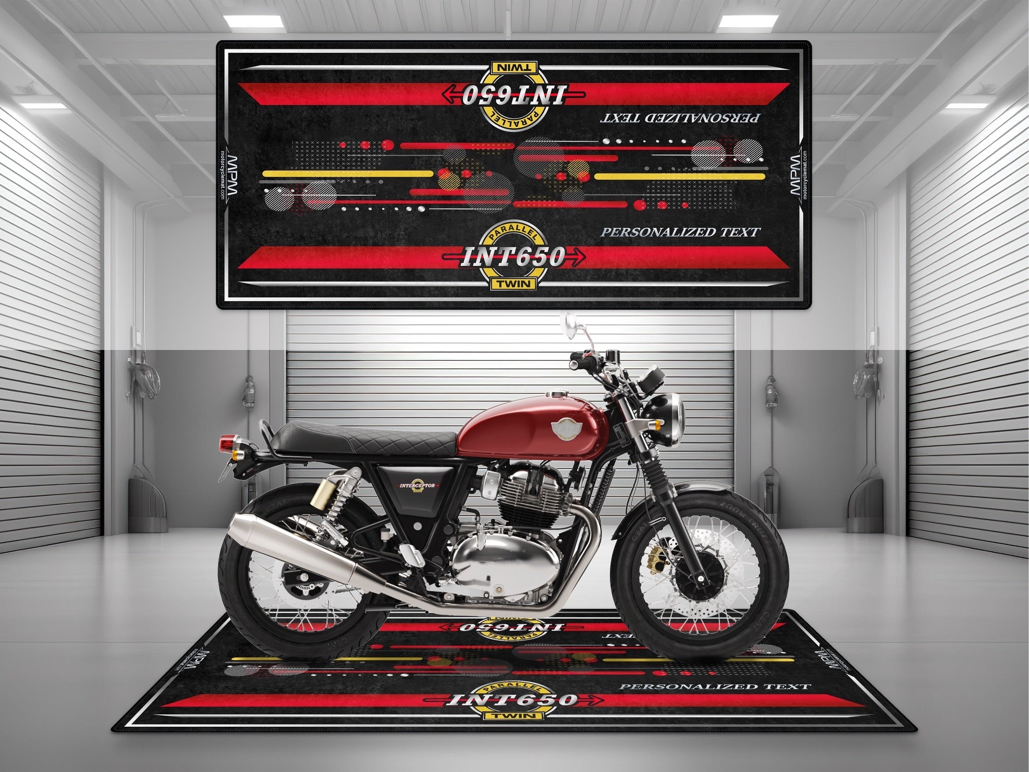 MPM Motorcycle Mat for Royal Enfield INT 650 - MM4305