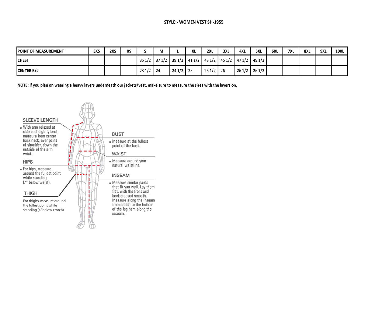 SH1955 Ladies Black and Purple Textile Vest with Wing Embroidery