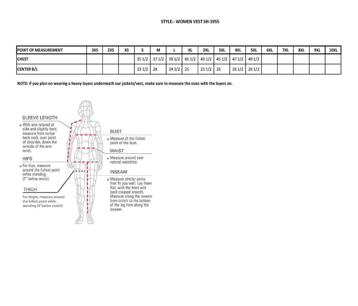 SH1955 Ladies Black and Purple Textile Vest with Wing Embroidery