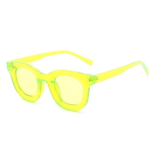 Small Round Women Fashion Sunglasses Popular Style Fashionable Round Shaped Sunglasses Colorful Women Sunglasses Eyewear Summer Shades