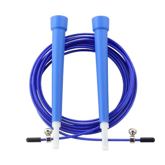 Sport Speed Jump Rope Professional Skipping Rope Adjustable Length Ergonomic Design Jumping Ropes For Speed Workout Ideal For Boxing Fitness Skip Workout Training