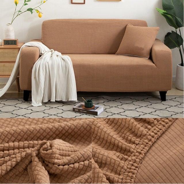 Stretch Armchair Slipcover Washable Furniture Protector Thick Sofa Protector Solid Printed Sofa Covers For Living Room Couch Cover Corner Sofa  Water Resistant Couch Cover Furniture Protector