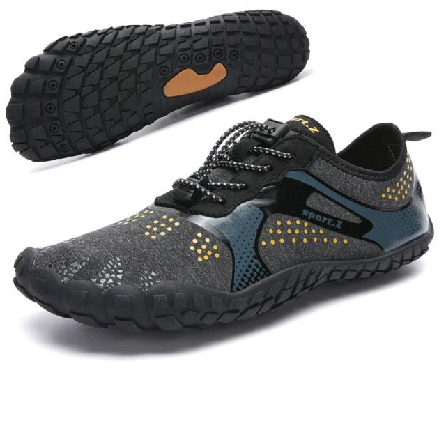 Summer Outdoor Mens Sports Water Shoes Non-Slip Beach Shoes Barefoot Upstream Shoes Quick-Dry Aqua Sock Barefoot For Beach Swim River Pool Lake Hiking Kayaking Surfing