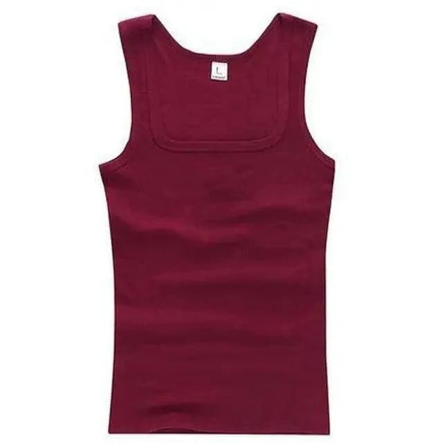 Summer Plus Size Summer Good Men Clothing Tank Tops Elegant Black White Gray Singlets Sleeveless Fitness Men Vest Bodybuilding Vest Summer Men's Vest Gym Casual Vest Sleeveless Vest Clothes