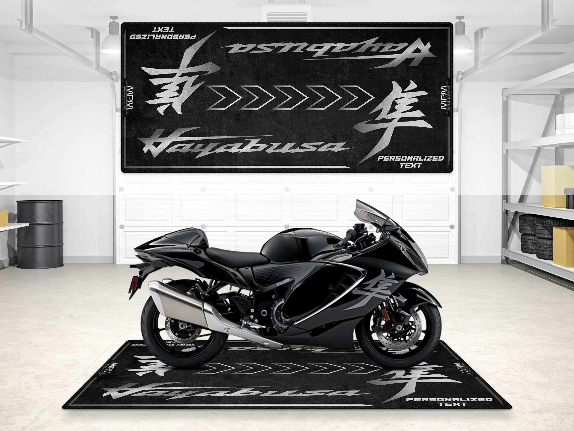 MPM Motorcycle Mat for Suzuki Hayabusa - MM7129