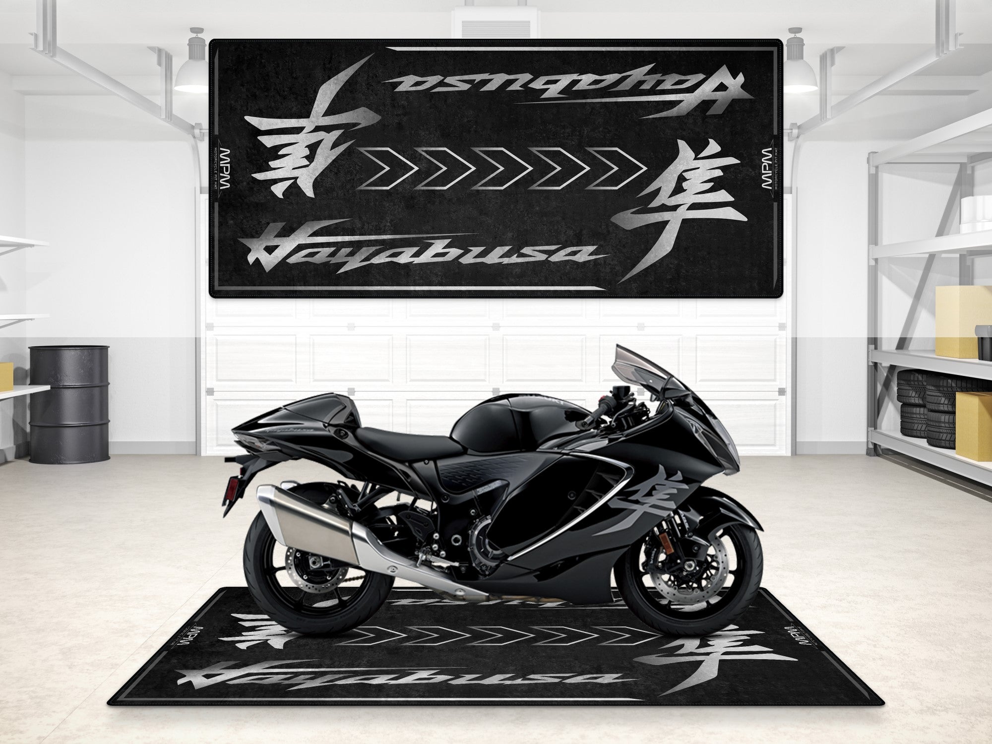 MPM Motorcycle Mat for Suzuki Hayabusa - MM7129