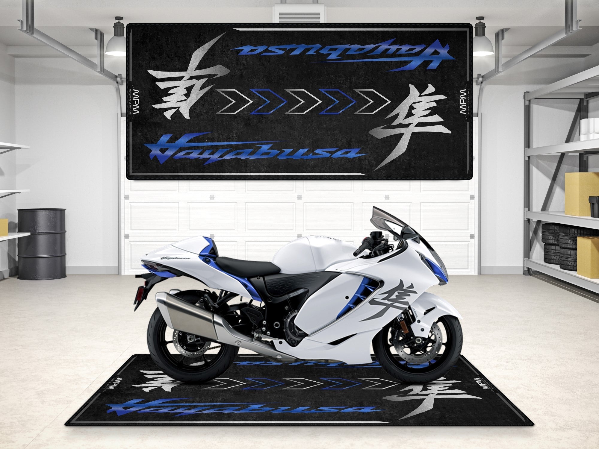 MPM Motorcycle Mat for Suzuki Hayabusa - MM7129
