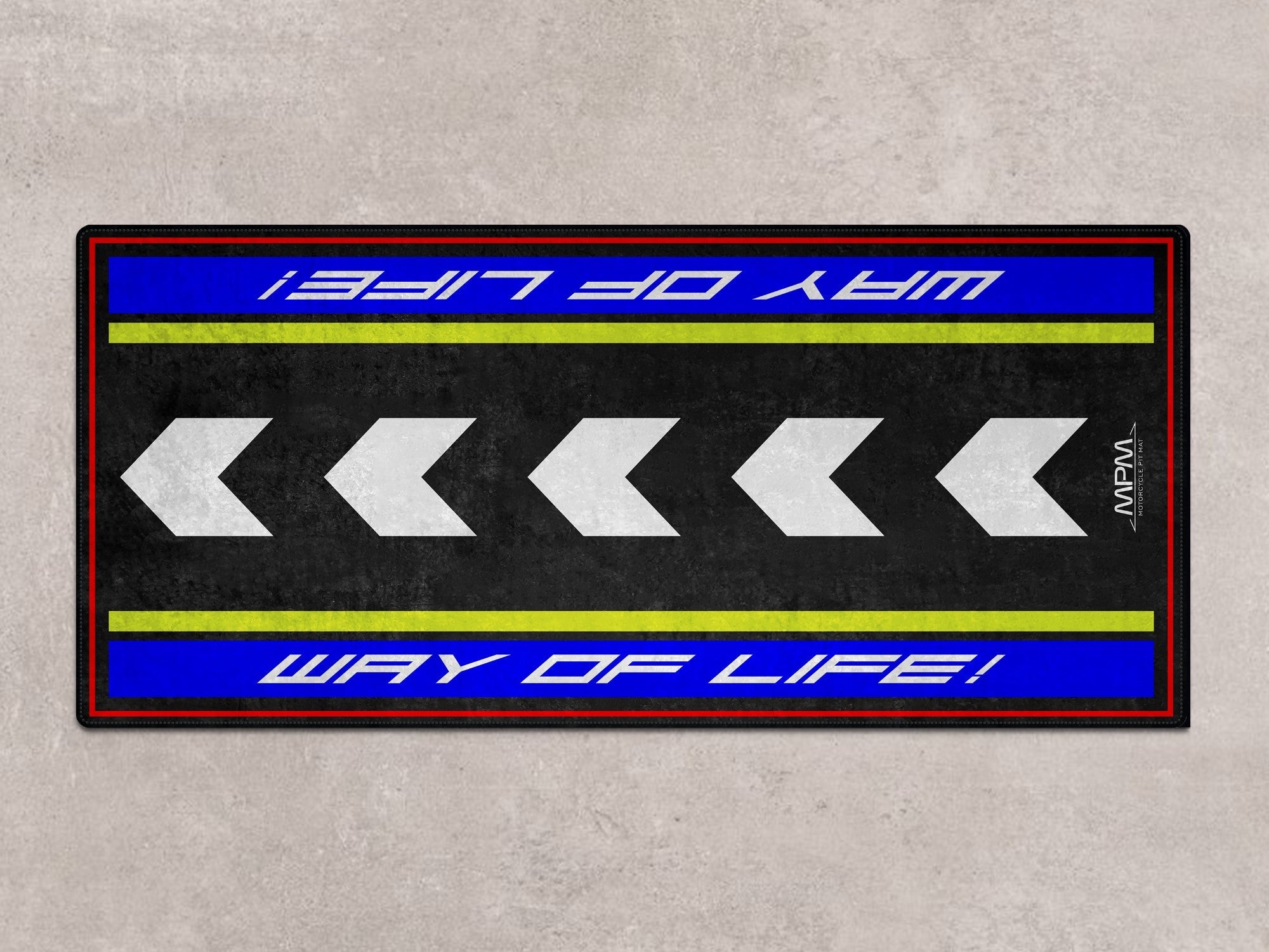 MPM Motorcycle Mat for Suzuki Motorsport - MM7125