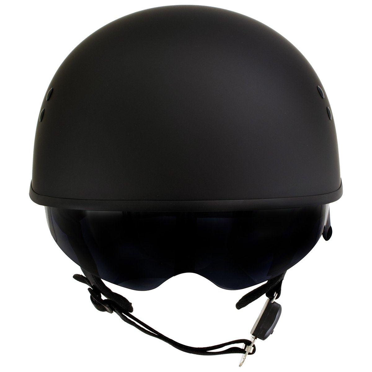 T72 'Black Widow' Flat Black DOT Helmet with MP7922FMSET Heated Balaclava Bundle
