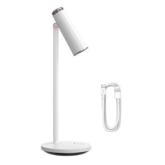 Table Lamp LED Desk Night Lamp Eye Protection Study Reading Light USB Rechargeable Desktop Office Work Table Lamp Decorative Table Lamp Cute Study Lamps for Bedroom Décor