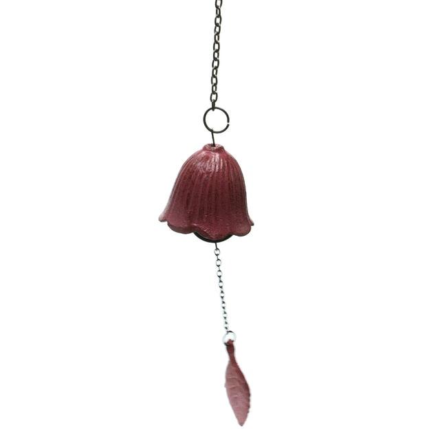 Traditional Wind Bell Cast Iron Wind Chime Hanging Ornament Decoration Outdoor Indoor Garden Wind Chimes For Patio and Terrace Best Metal Musical Wind-chime Outdoor & Home Decoration