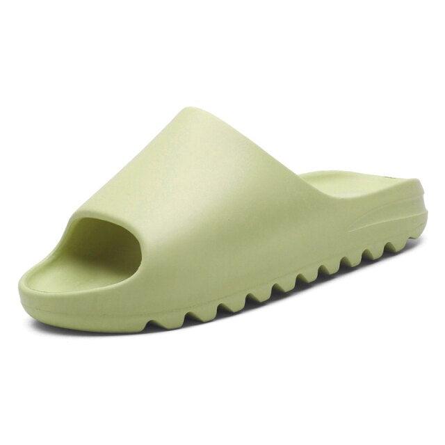 Unisex Slippers For Boy Girl Home Summer Women Home Flip Flops Soft Bottom Unisex Slides Beach EVA Open Toe Soft Slippers Non-Slip Soft Shower Spa Bath Pool Gym House Indoor Sandals