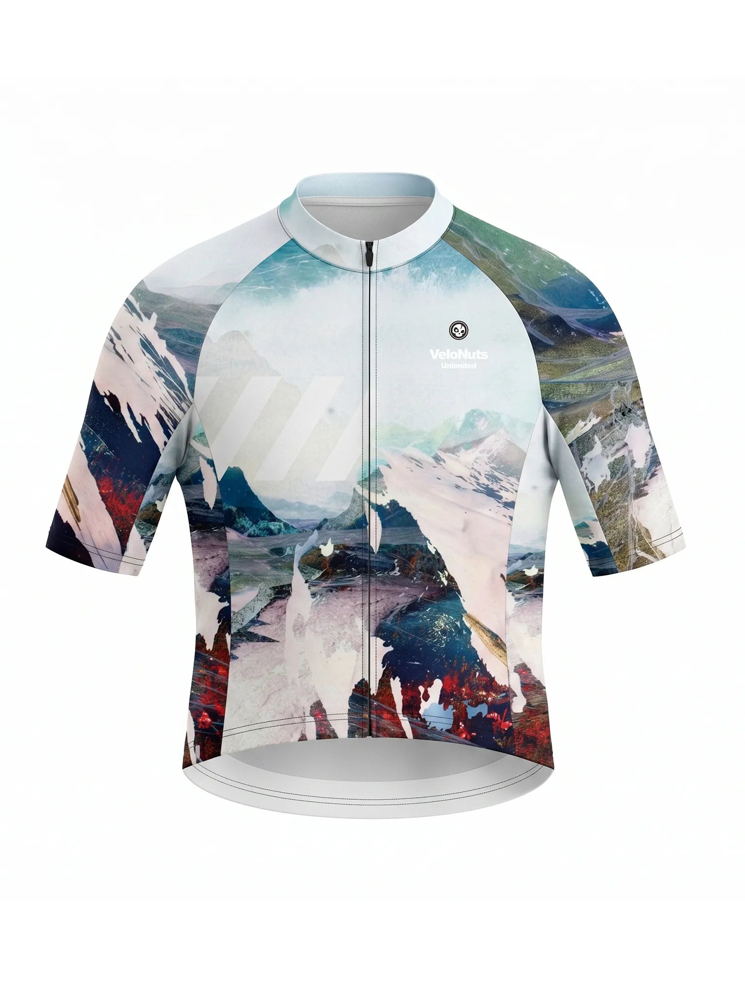 Men's Cycling Jersey Terrain Blocks