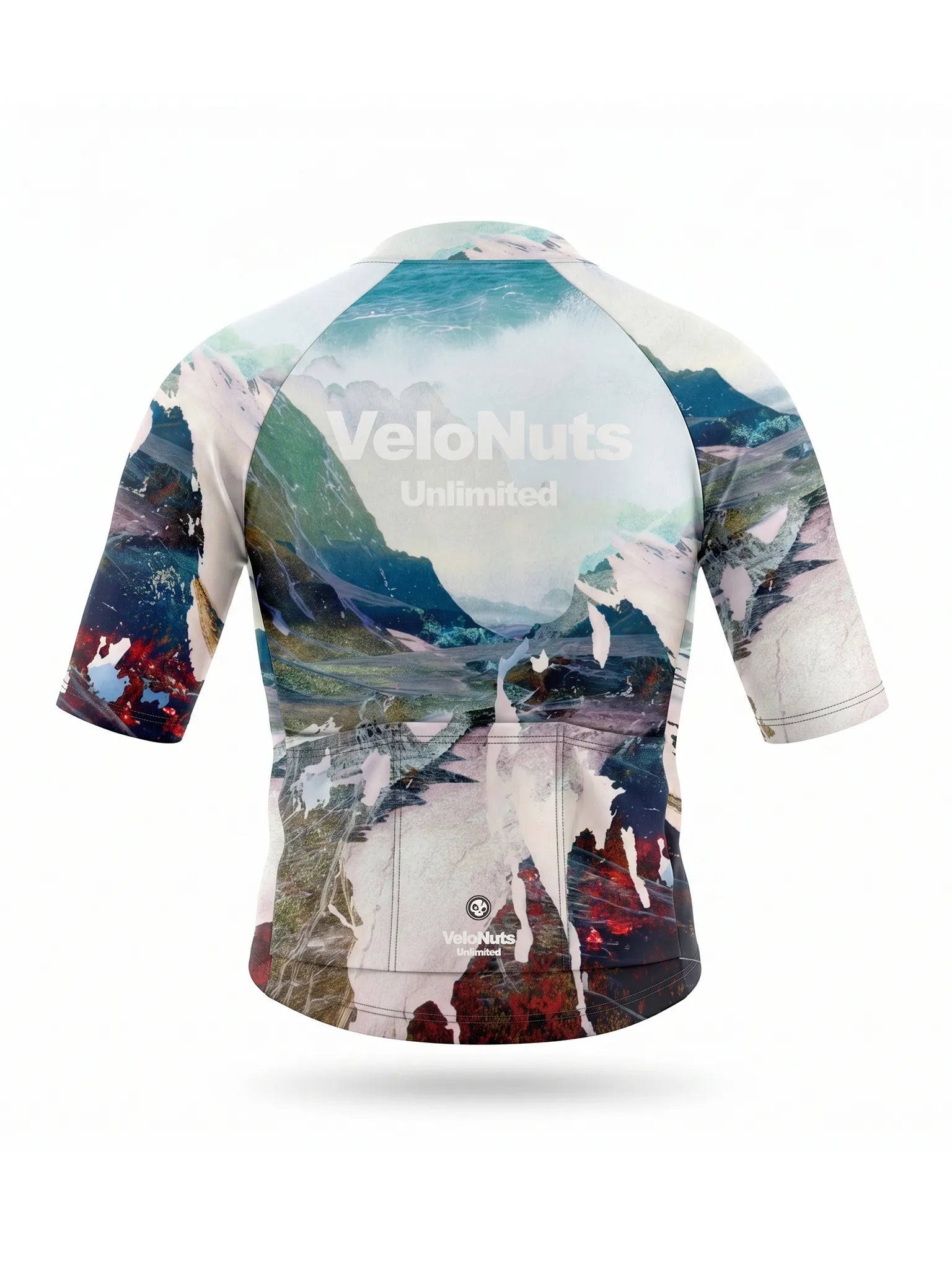 Men's Cycling Jersey Terrain Blocks