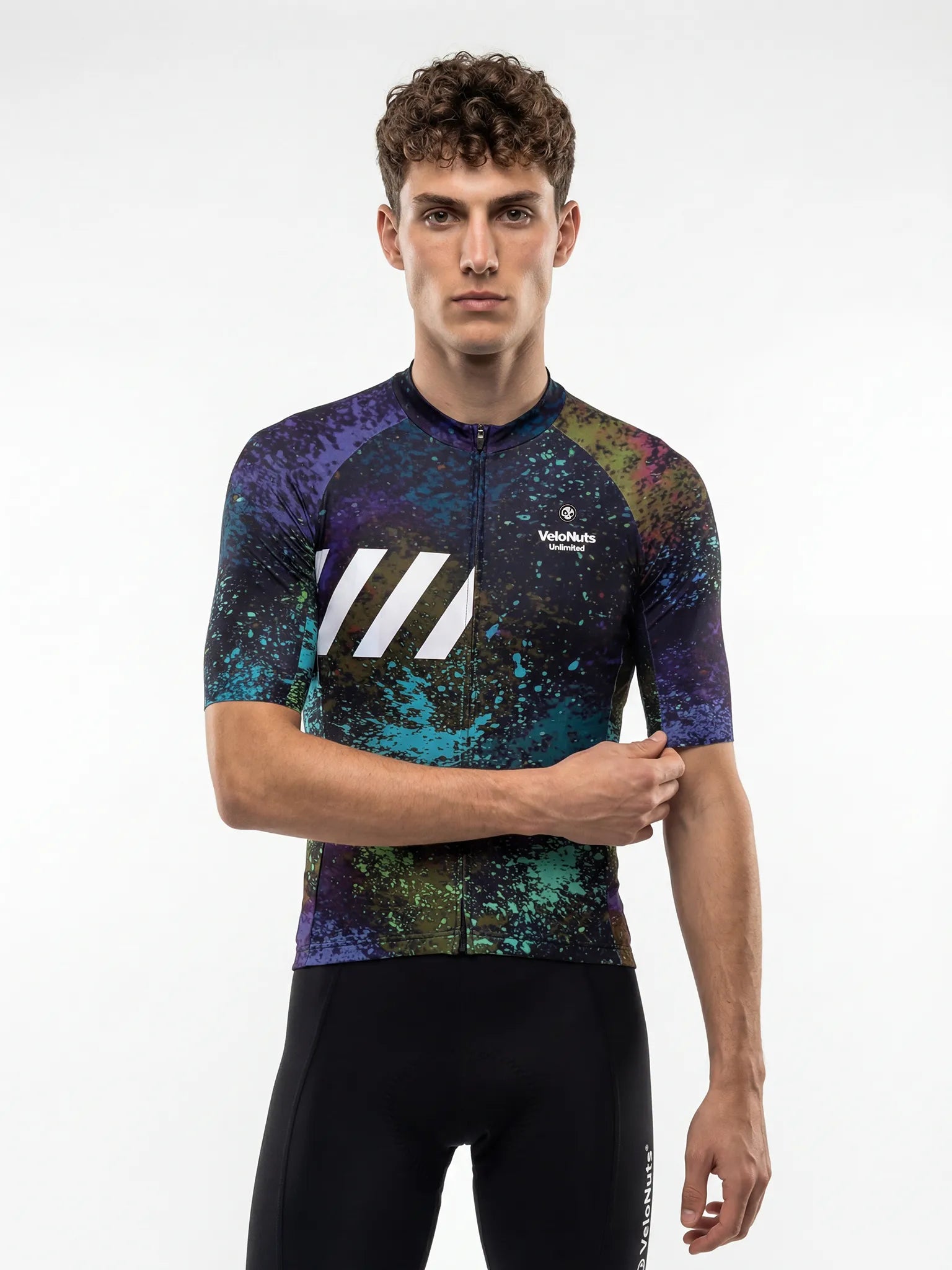 Men's Cycling Jersey Ink Burst