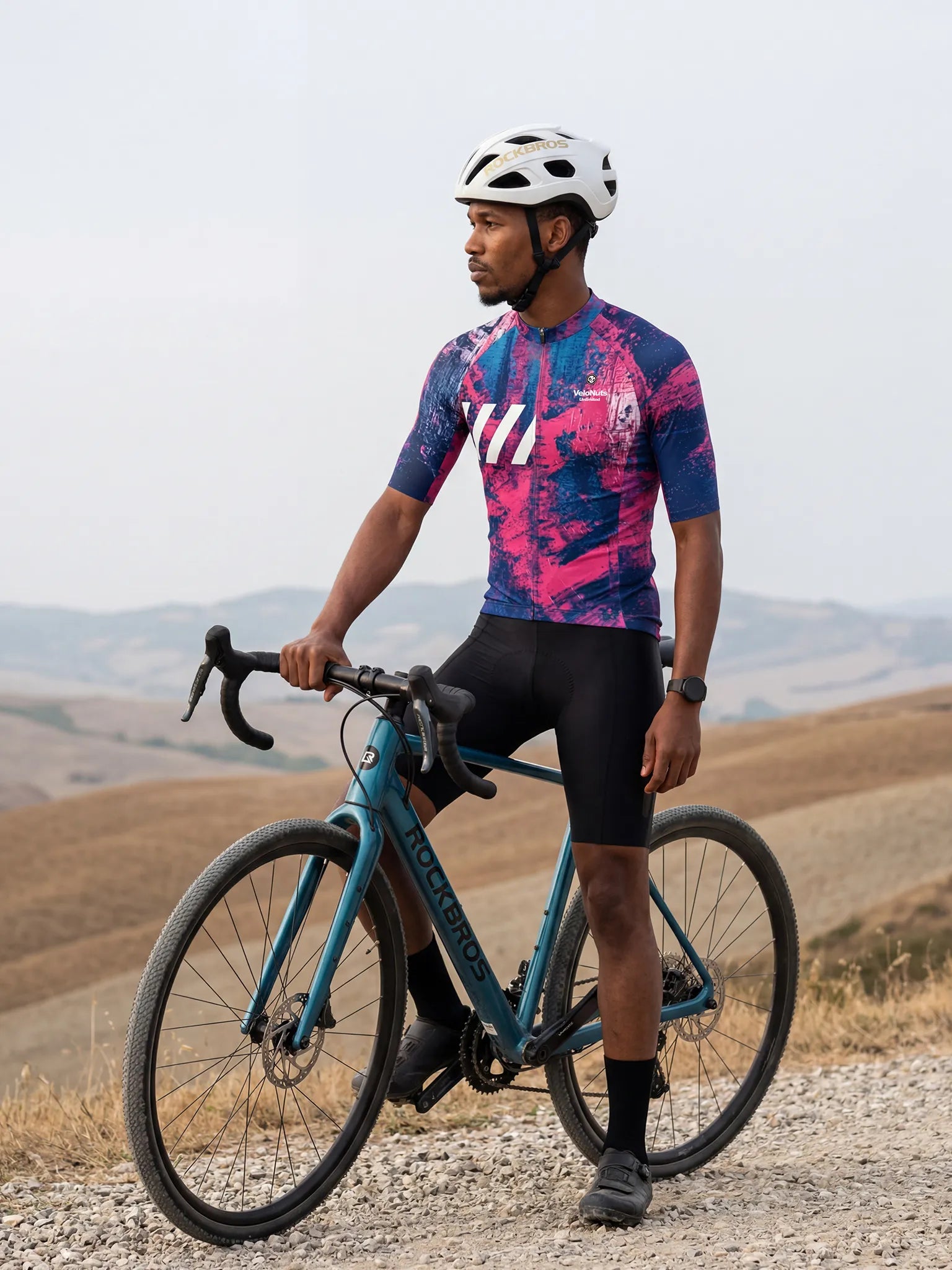 Men's Cycling Jersey Ink Burst
