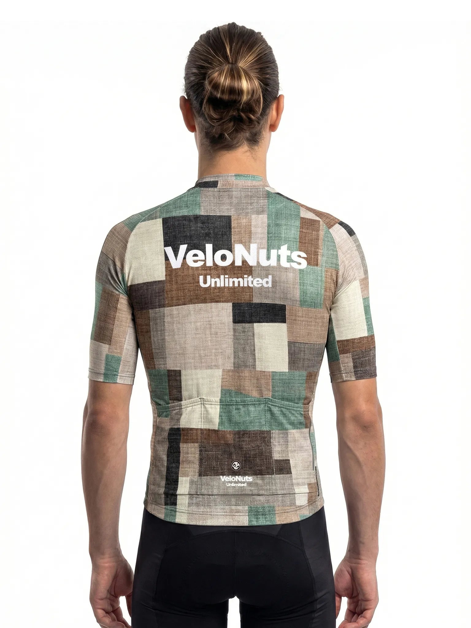 Men's Cycling Jersey Terrain Blocks