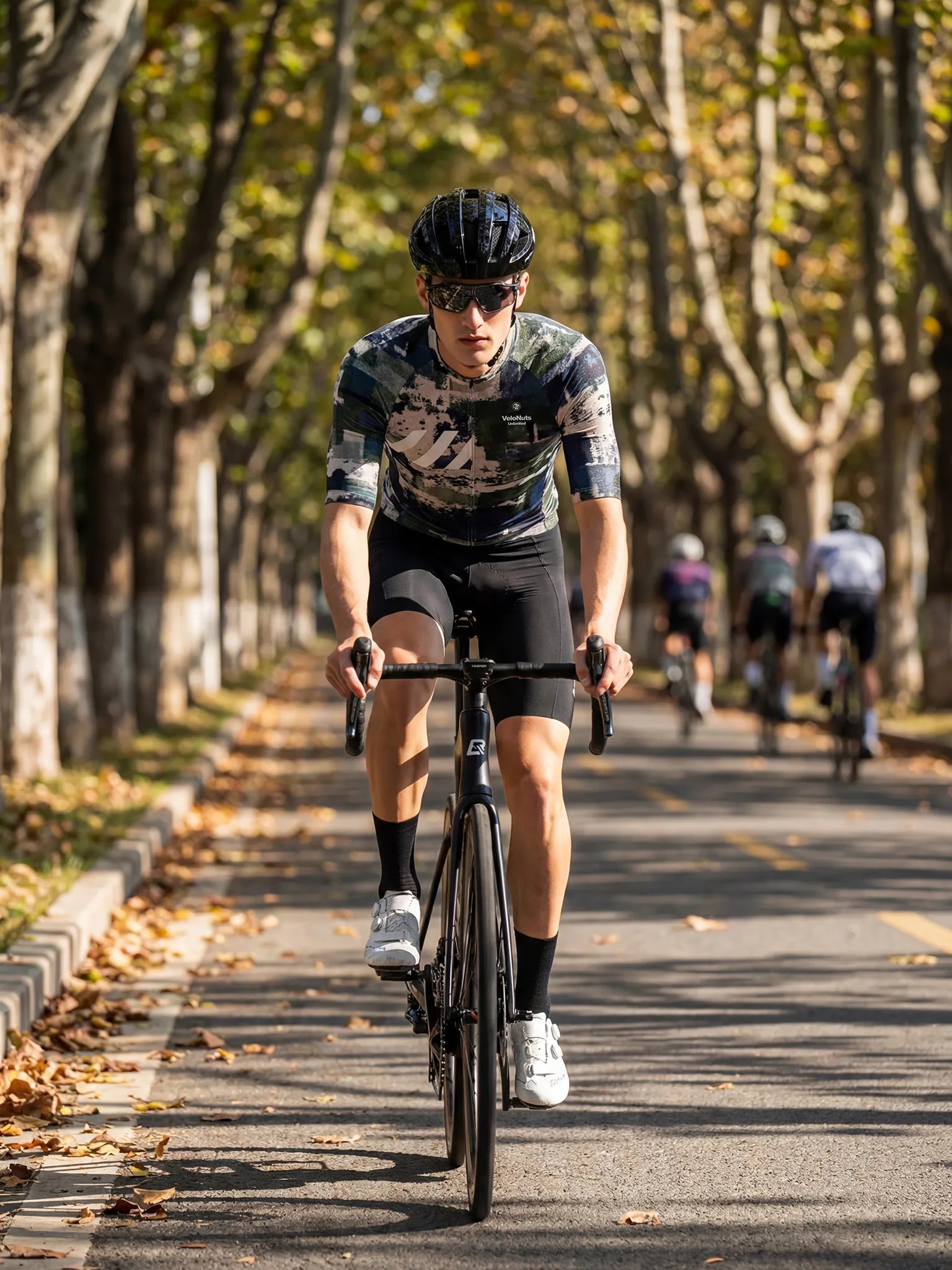 Men's Cycling Jersey Terrain Blocks