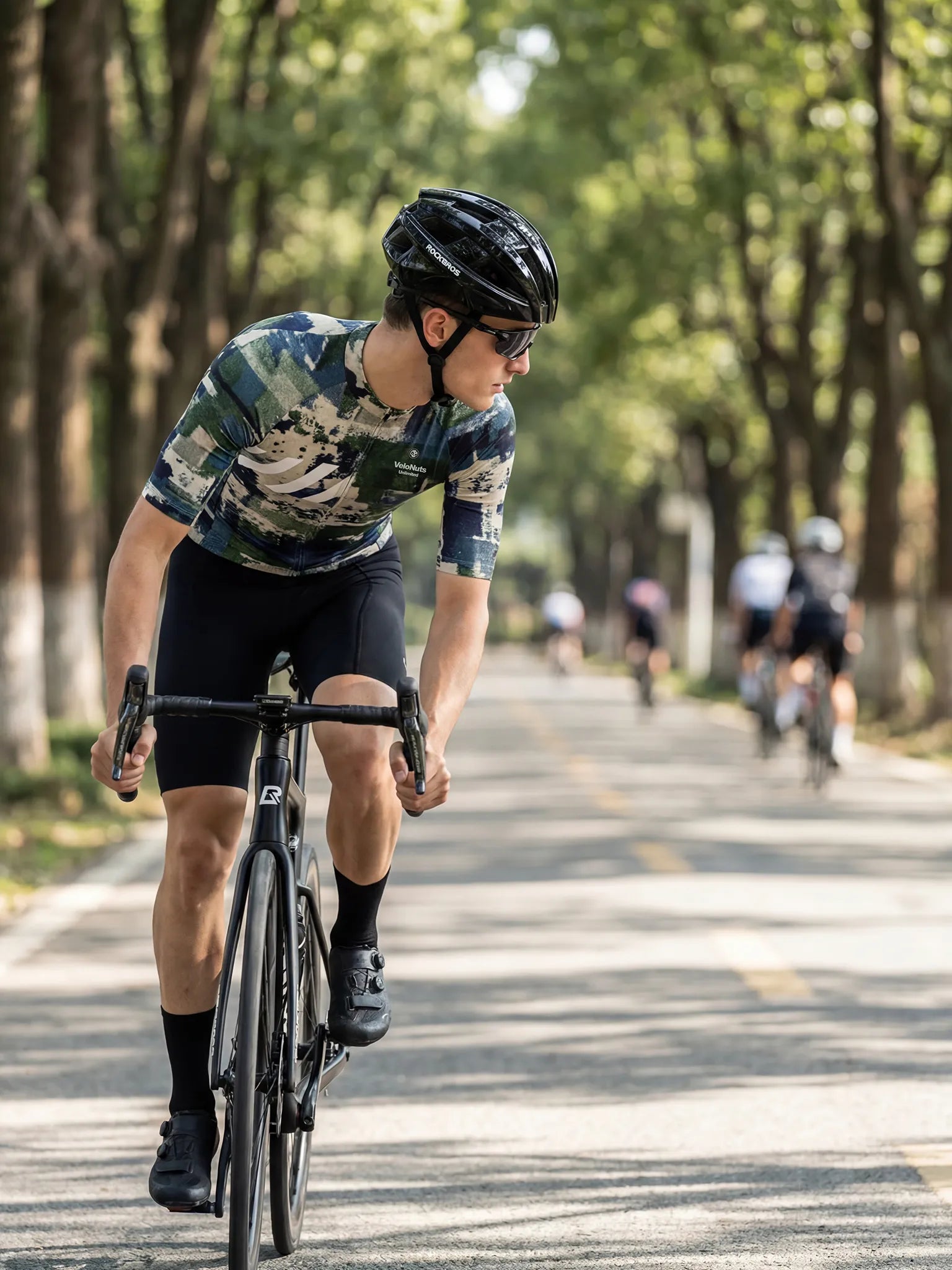 Men's Cycling Jersey Terrain Blocks