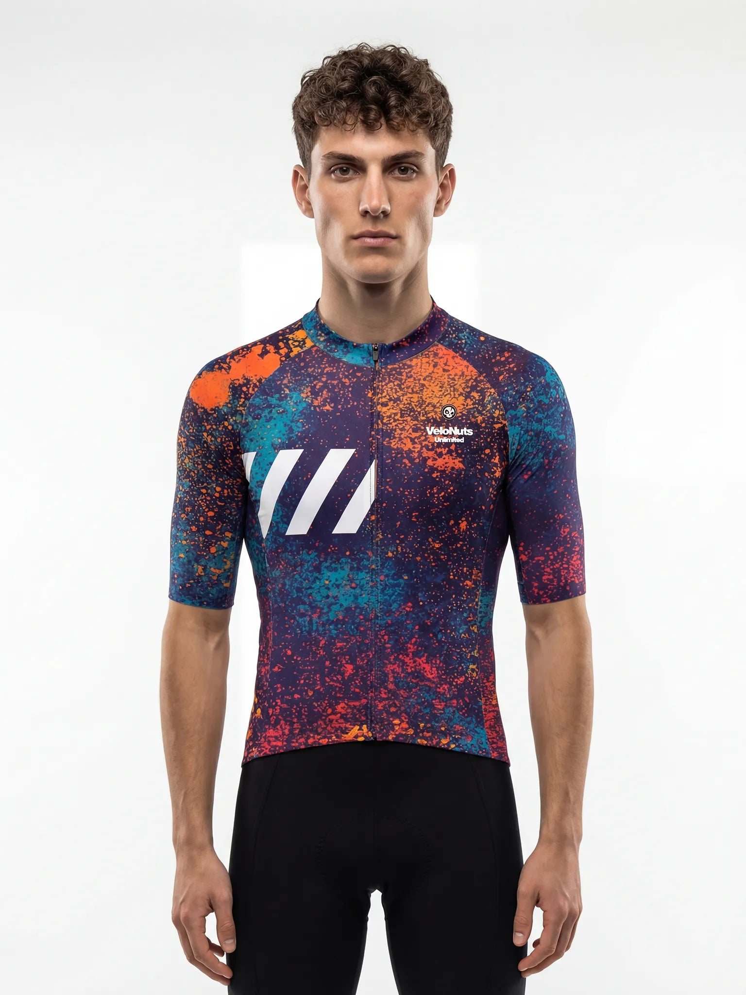 Men's Cycling Jersey Ink Burst
