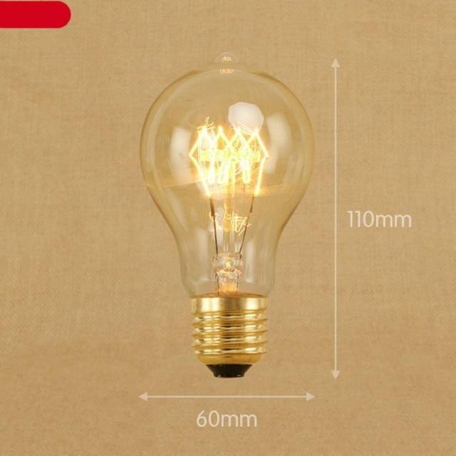Vintage Bulb Retro Lamp Bulb Ampoules Light Incandescent Bulbs Light Warm Dimmable Home Decor Clear Glass Incandescent Vintage Antique Bulb For Home Bedroom