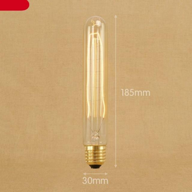 Vintage Bulb Retro Lamp Bulb Ampoules Light Incandescent Bulbs Light Warm Dimmable Home Decor Clear Glass Incandescent Vintage Antique Bulb For Home Bedroom
