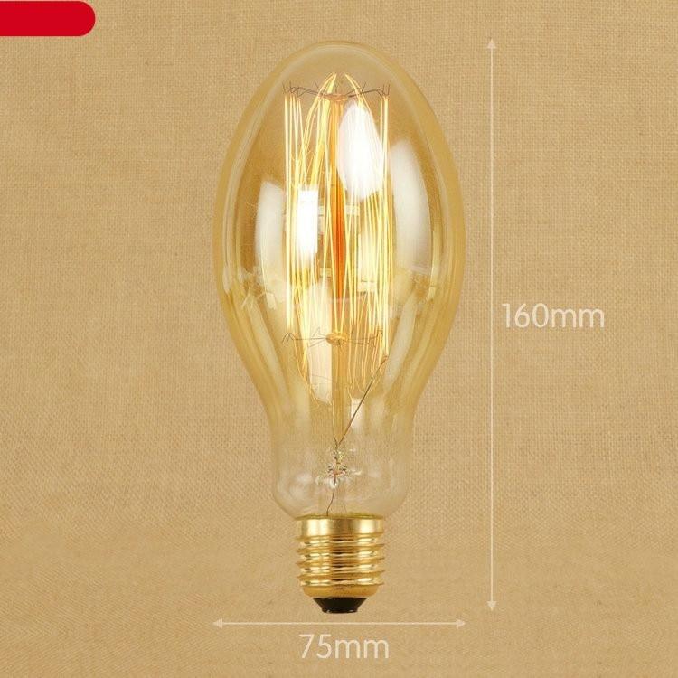 Vintage Bulb Retro Lamp Bulb Ampoules Light Incandescent Bulbs Light Warm Dimmable Home Decor Clear Glass Incandescent Vintage Antique Bulb For Home Bedroom