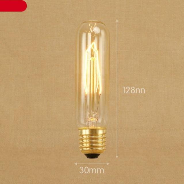 Vintage Bulb Retro Lamp Bulb Ampoules Light Incandescent Bulbs Light Warm Dimmable Home Decor Clear Glass Incandescent Vintage Antique Bulb For Home Bedroom