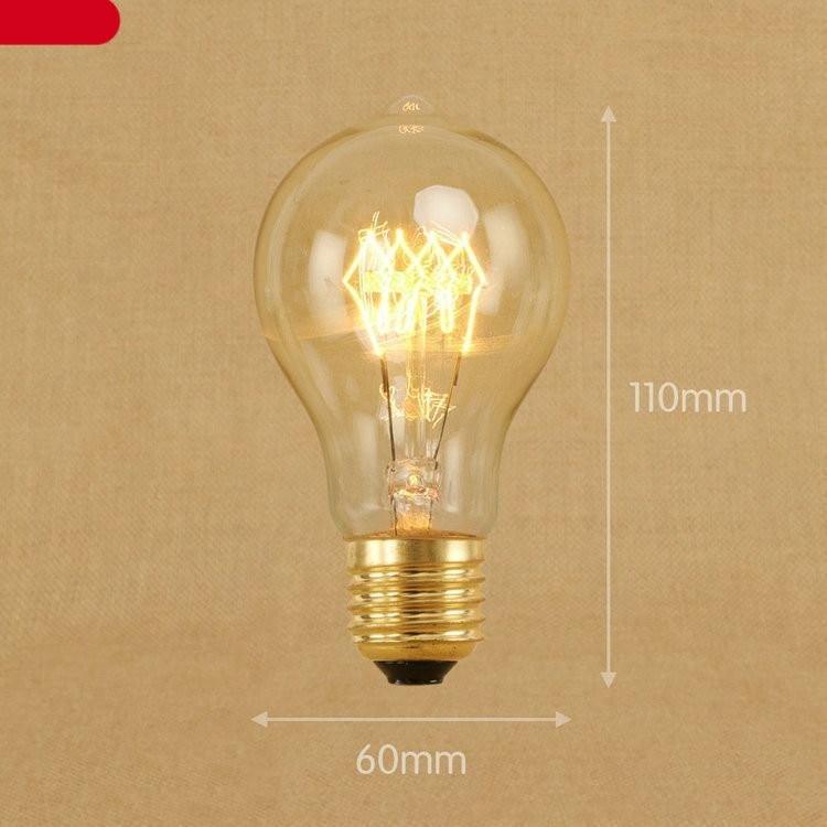 Vintage Bulb Retro Lamp Bulb Ampoules Light Incandescent Bulbs Light Warm Dimmable Home Decor Clear Glass Incandescent Vintage Antique Bulb For Home Bedroom