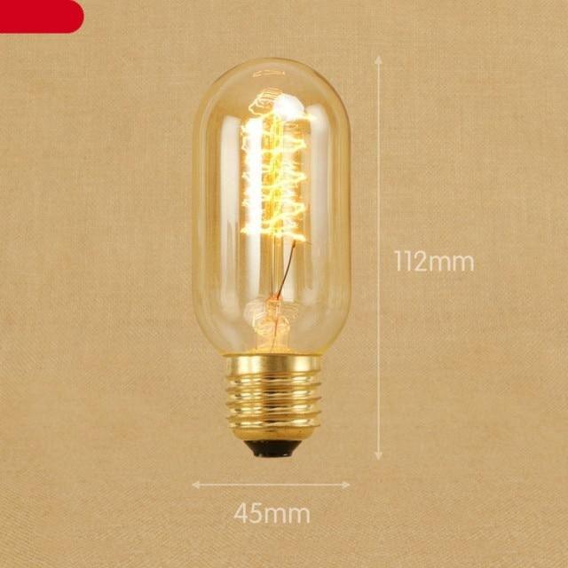 Vintage Bulb Retro Lamp Bulb Ampoules Light Incandescent Bulbs Light Warm Dimmable Home Decor Clear Glass Incandescent Vintage Antique Bulb For Home Bedroom