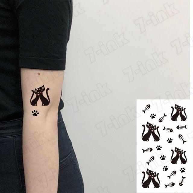 Waterproof Temporary Tattoo Lavender Stickers Butterfly Flower Luxury Small Tattoo For Body Arm