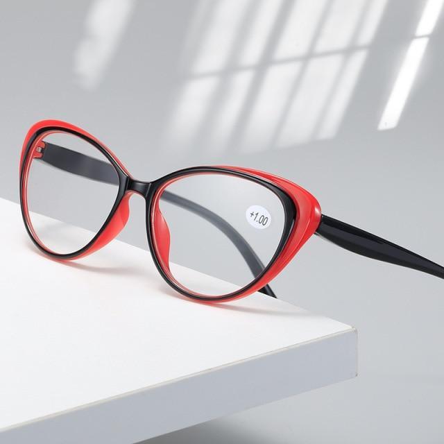 Women Cat Eye Reading Glasses Elegant Design For Ladies/Women New Vintage Glasses Transparent  Sunglasses Decent Design For Women Unisex Computer Glasses