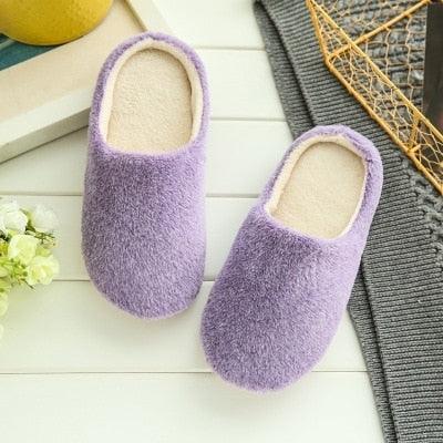 Women Indoor House Plush Soft Cute Cotton Slippers Shoes Non-slip Floor Home Slippers Slides For Bedroom Memory Foam Slippers Scuff Outdoor Indoor Warm Plush Bedroom Shoes With Fur Lining