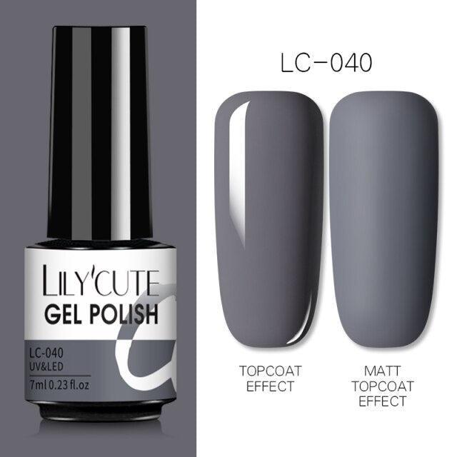 Womens UV Gel Nail Polish Set 7ml Fashion Varnish Colorful Art Manicure Luxury Nail Design For Women