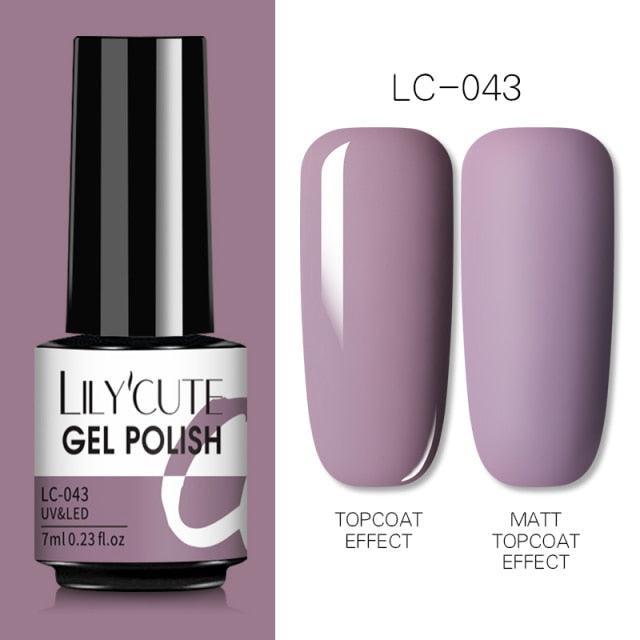 Womens UV Gel Nail Polish Set 7ml Fashion Varnish Colorful Art Manicure Luxury Nail Design For Women