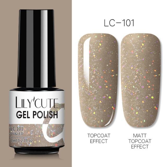 Womens UV Gel Nail Polish Set 7ml Fashion Varnish Colorful Art Manicure Luxury Nail Design For Women